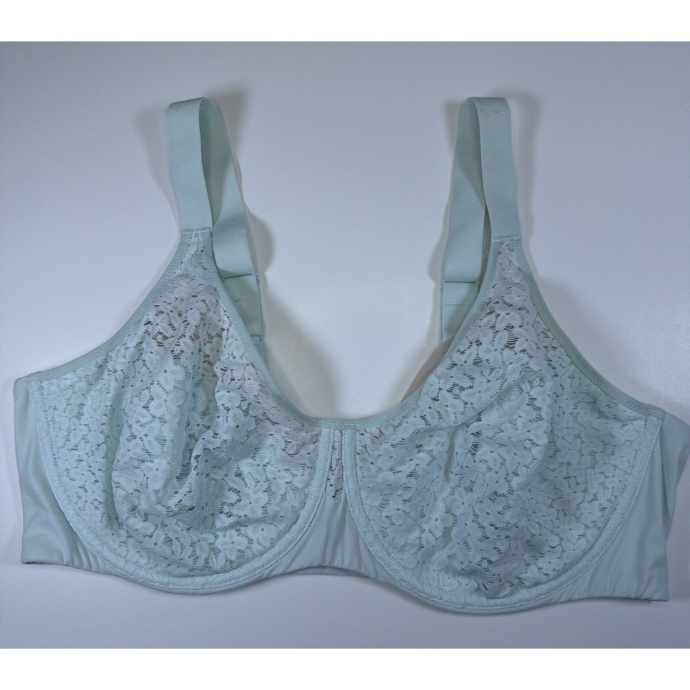 Chantelle Group 13F1 Norah Unlined Molded Underwire Bra Blue US 42D